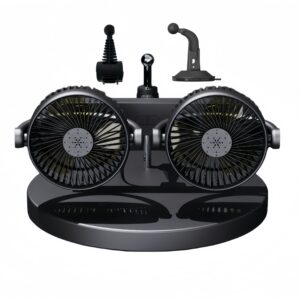 Yuan-901 Aroma Car Cooling Fan in Two Heads