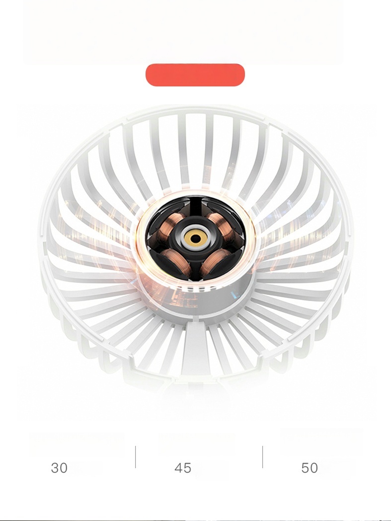 Yuan-904 Aroma Car Cooling Fan in USB Charging Designed - Image 8